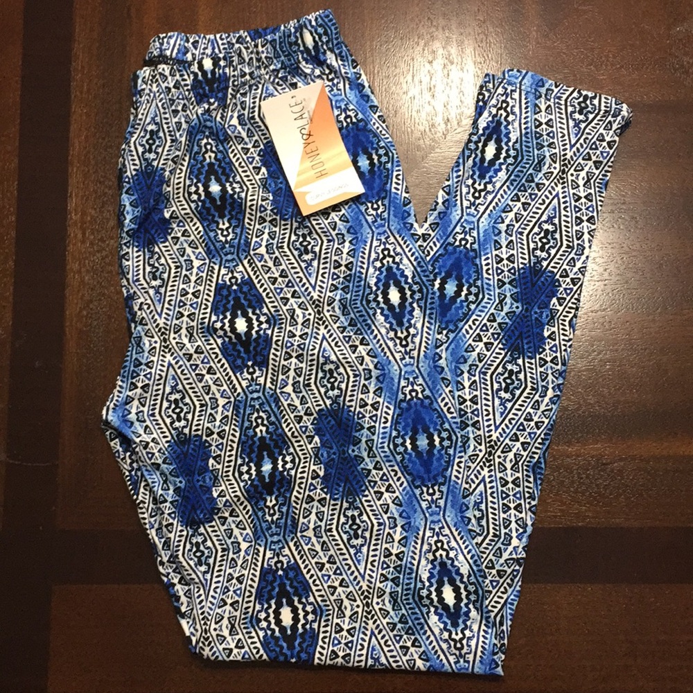 Curvy Printed Leggings